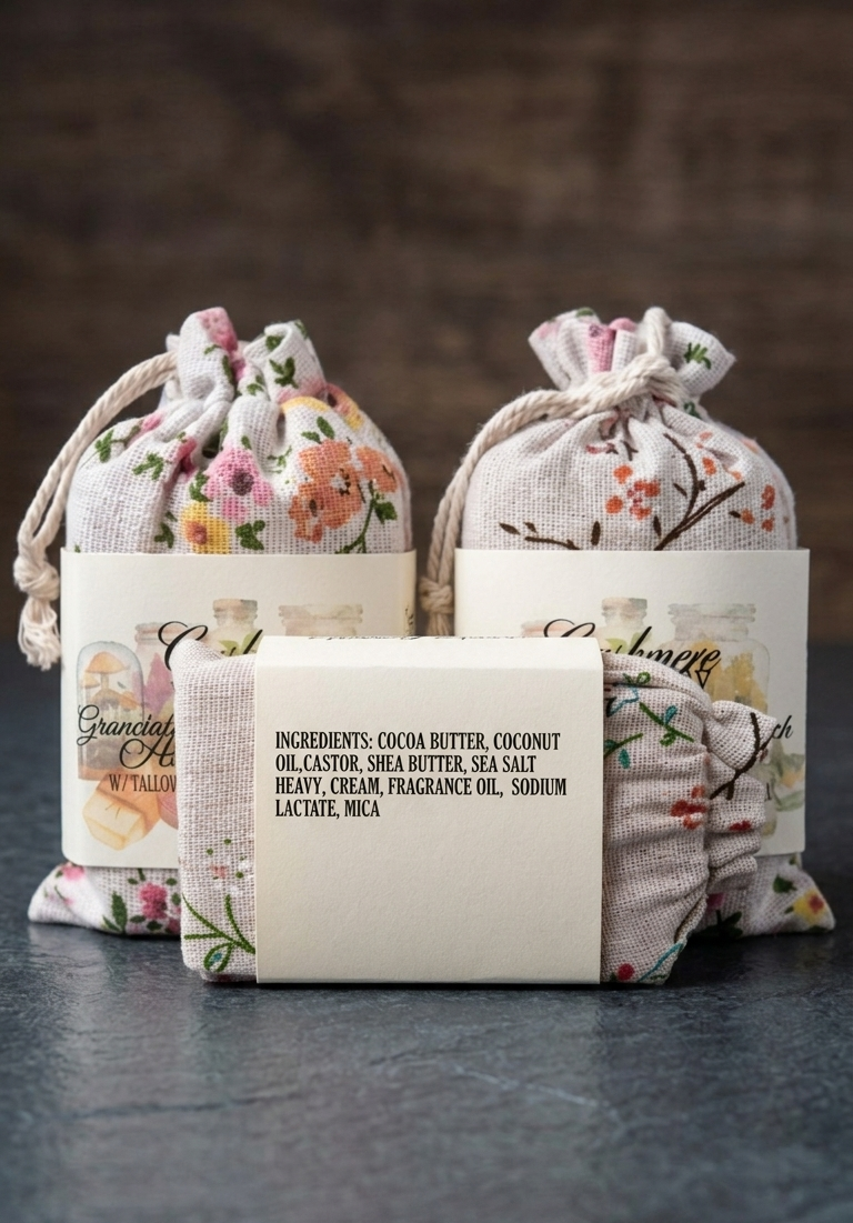 Grandma's Apricot & Peach Cobbler Salt Spa Bars