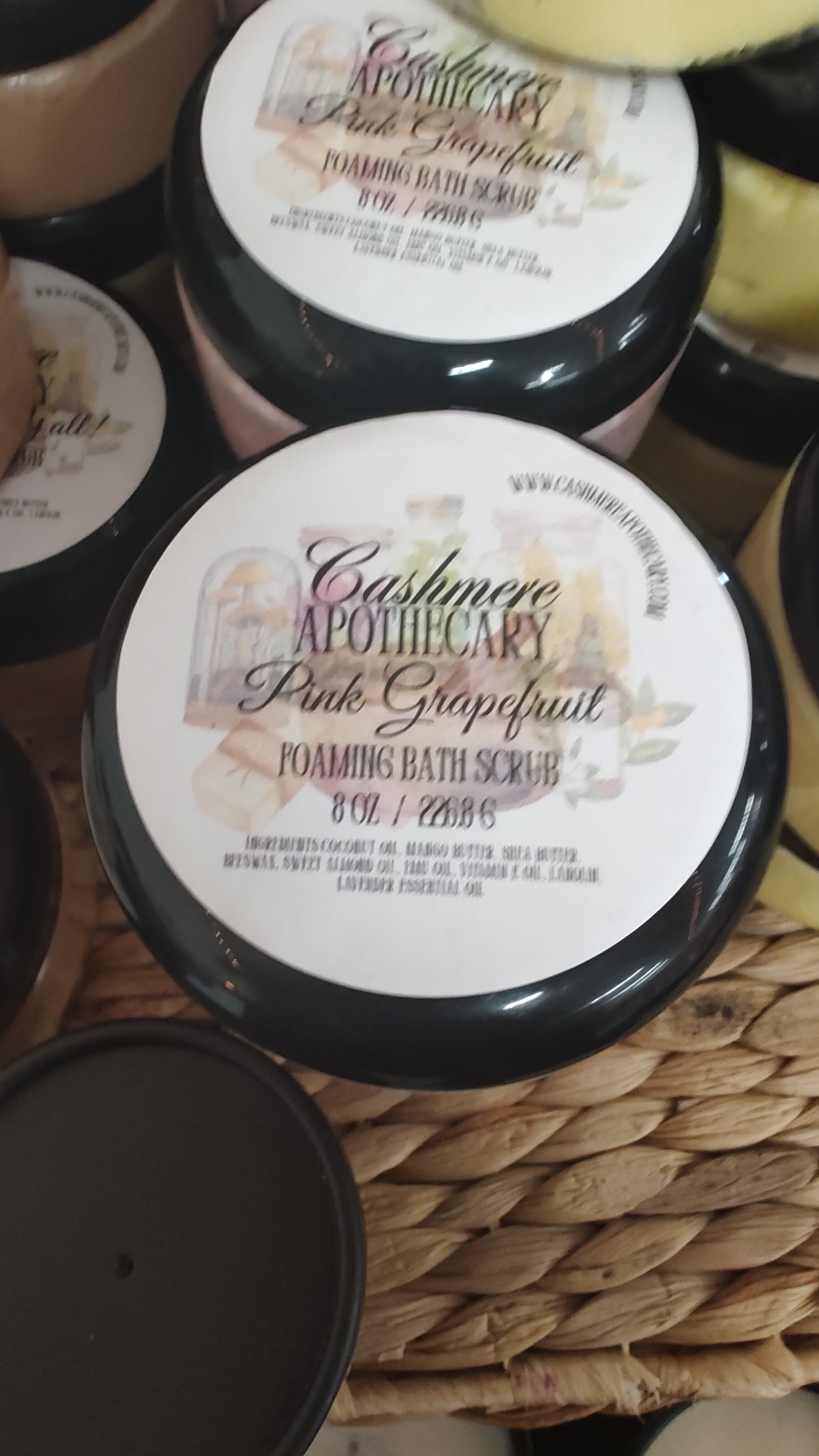Pink Grapefruit Body Scrub