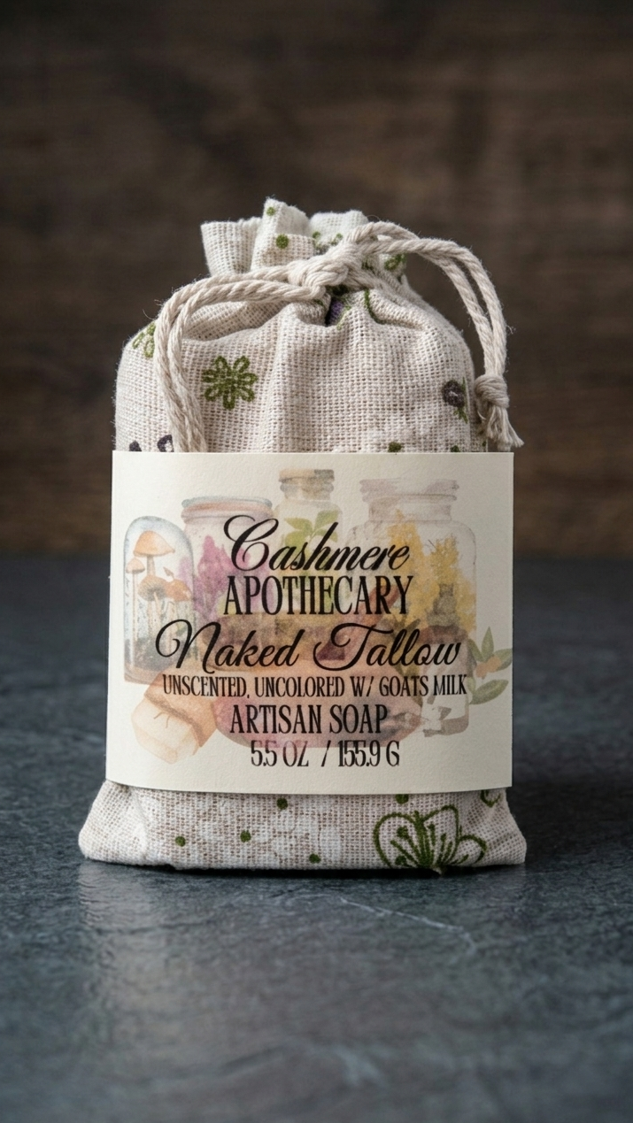 Unscented Creamy Tallow Soap