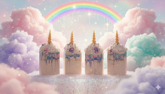 Cotton Candy Unicorn Cold Processed Soap