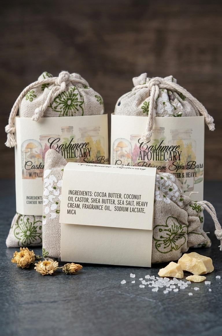 Cactus Blossom & Goats Milk Salt Spa Bars