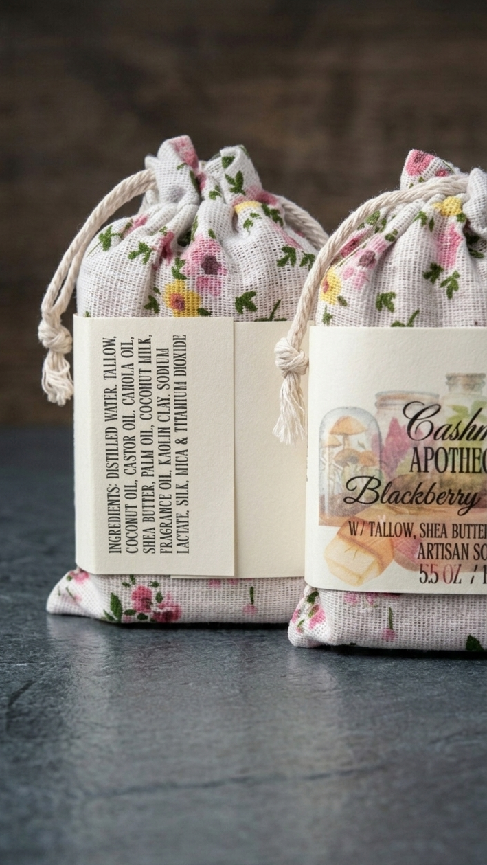 Black Raspberry & Vanilla Cold Processed Soap